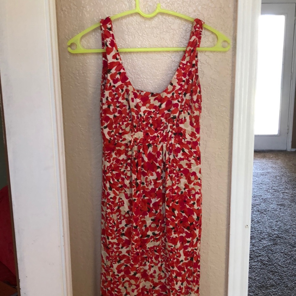 Midi length dress